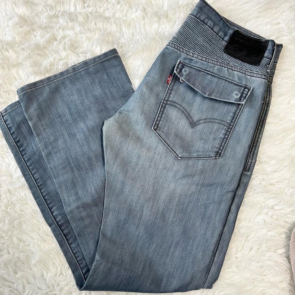 Levi's Men's Straight Jeans in Slate Gray